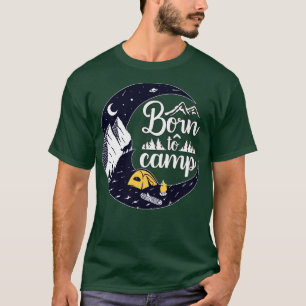 Camiseta Nascer às Montanhas do Campo Lua do Lobo
