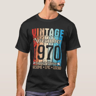 Camiseta Nascer Black Queens em novembro de 1970 para a neg