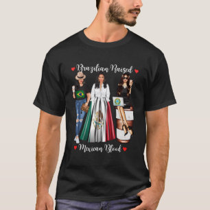 Camiseta Nascer Brasileiro Levantado No México