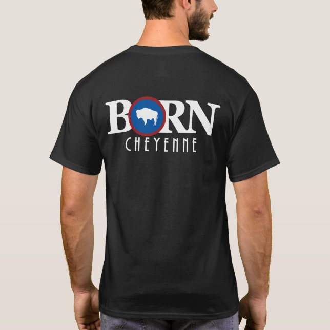 Camiseta NASCER Cheyenne Wyoming (Verso)