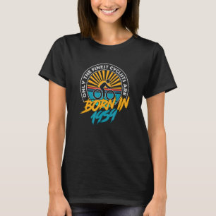 Camiseta nascer ciclista de 64 anos em 1959 64º aniversário