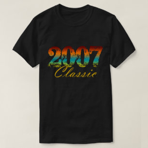 Camiseta Nascer clássico de 2007 em presentes de aniversá