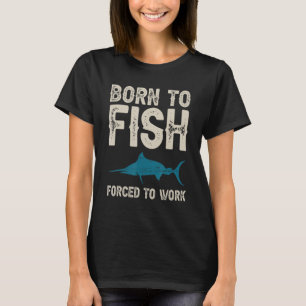 Camiseta Nascer Da Força De Pesca Para Exercer A Pesca
