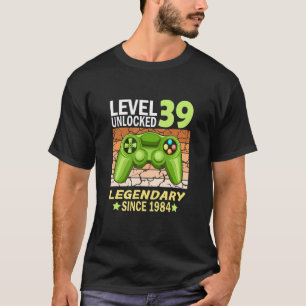 Camiseta nascer de 39 anos para jogadores em 1984