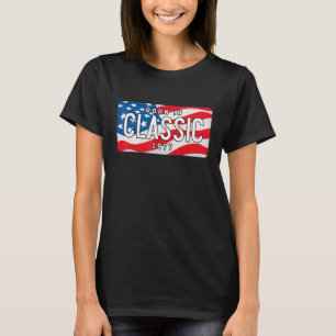 Camiseta nascer de 45 anos em 1977 Classic Car 45º aniversá
