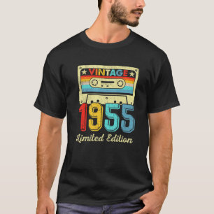 Camiseta nascer De 67 Anos De Idade Em 1955 Vintage 67º Nas