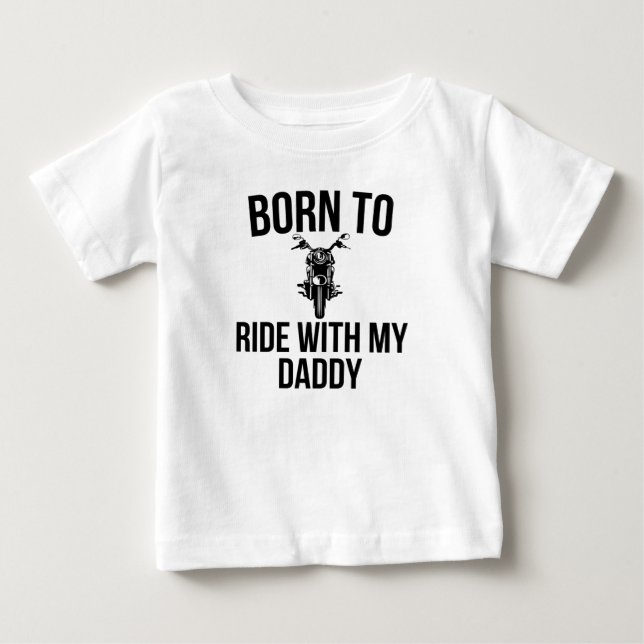 Camiseta Nascer de andar com o meu pai (Frente)