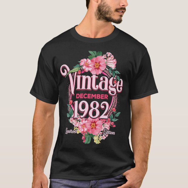 Camiseta Nascer De Aniversário Das Mulheres Em Dezembro De  (Frente)