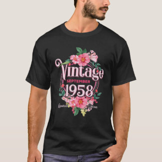 Camiseta Nascer De Aniversário Das Mulheres Em Setembro De 