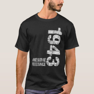 Camiseta Nascer de aniversário de 1943 Incrível desde 1943