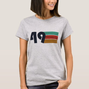 Camiseta nascer de aniversário de 1949