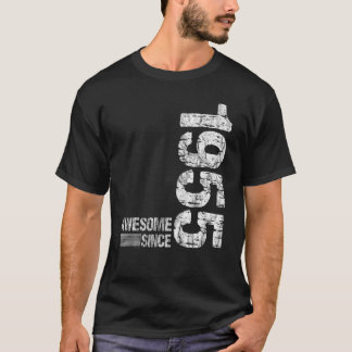 Camiseta Nascer de aniversário de 1955 Incrível desde 1955
