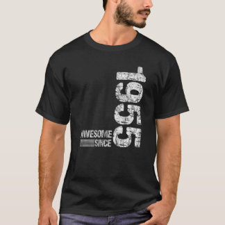 Camiseta Nascer de aniversário de 1955 Incrível desde 1955