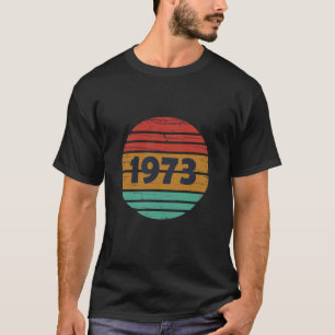 Camiseta Nascer de aniversário de 1973