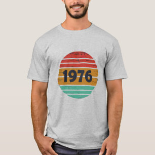 Camiseta Nascer de aniversário de 1976