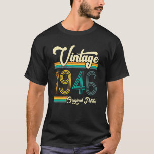 Camiseta Nascer De Aniversário Em 1946