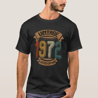 Camiseta Nascer De Aniversário Em 1972
