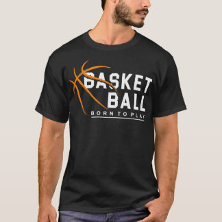 Camiseta Nascer De Basquete A Jogar