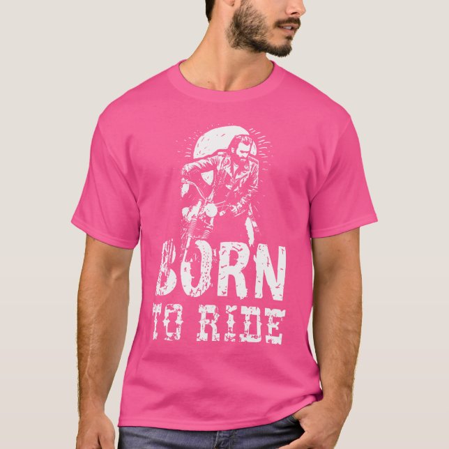 Camiseta Nascer De Biker (Frente)