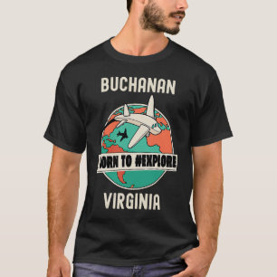 Camiseta Nascer de Buchanan Virginia para Explorar Viagem
