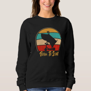 Camiseta Nascer De Cachorro Para Escootear Patinete De Anco