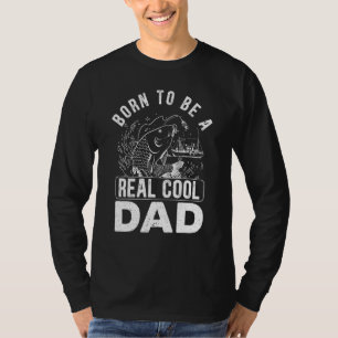 Camiseta Nascer De Capa De Pescador De Pai Legal