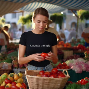 Camiseta nascer de citação de roupa estética