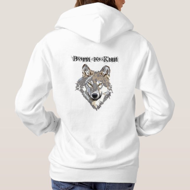 Camiseta Nascer de correr o lobo (Verso)