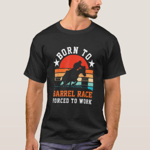 Camiseta Nascer de corridas de cavalos para corrida de barr