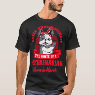 Camiseta Nascer de Energia Veterinária em março