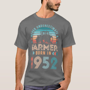 Camiseta Nascer de fazendeiros em 1952