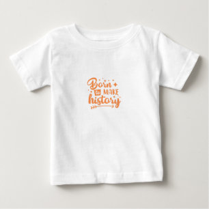 Camiseta nascer de fazer história