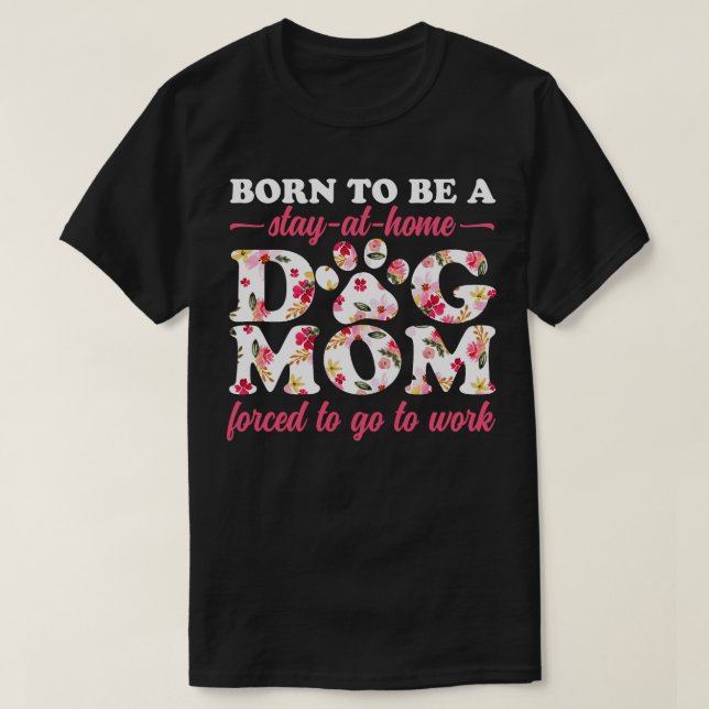 Camiseta Nascer de ficar em casa (Frente do Design)