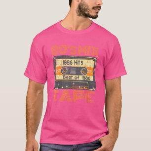 Camiseta Nascer de fita cassete de vídeo de cassete de fita