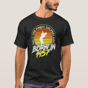 Camiseta nascer de Golfe de 66 anos em 1957 66º aniversário