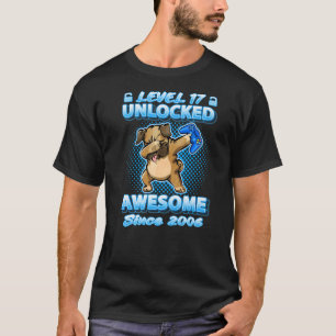 Camiseta Nascer de jogadores desbloqueados 2006 Dabbing Pug
