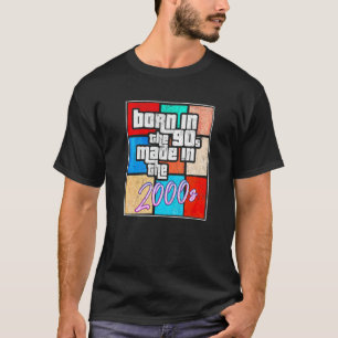 Camiseta Nascer De Jogadores Retroativos Nos Anos 90 Feitos