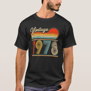 Camiseta nascer De Legendas De Presente Com 44 Anos Em 1978