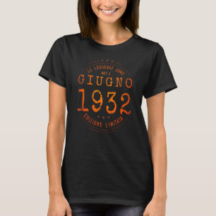 Camiseta Nascer De Legendas Em Junho De 1932 90 Aniversário