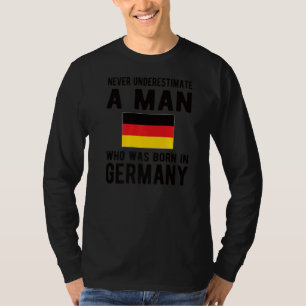 Camiseta Nascer De Mens Na Alemanha Bandeiras Alemãs