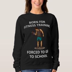 Camiseta Nascer De Mens Para Treinamento De Malhações Força