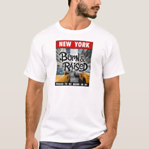 Camiseta Nascer de New York & aumentado