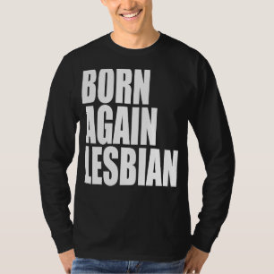 Camiseta Nascer de Orgulho LGBT novamente Suporte ao Arco-Í