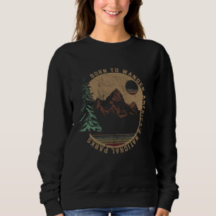 Camiseta Nascer de passear pelos parques nacionais da Améri
