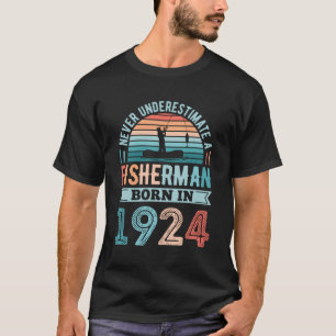 Camiseta Nascer De Pesca 1924 100O Peixe De Pesca