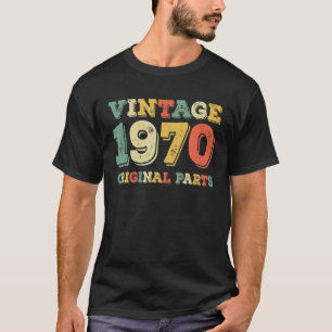 Camiseta nascer De Presentes De 51 Anos Em 1970, Partes Ori