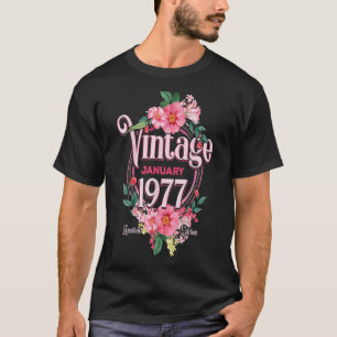 Camiseta Nascer De Presentes De Aniversário Para Mulheres 