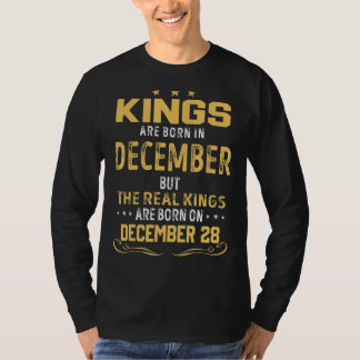 Camiseta Nascer De Reis Em Dezembro Reais Estão Nasceres No