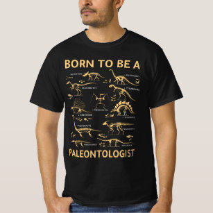 Camiseta nascer de ser paleontólogo