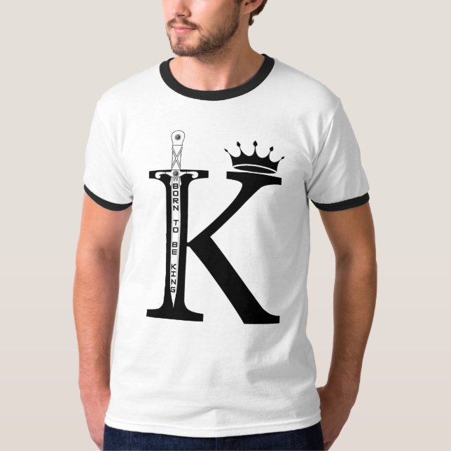 Camiseta "Nascer de ser rei" (Frente)